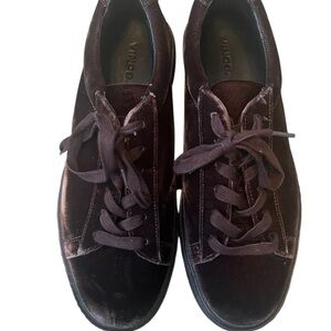 Vince Women’s Neela Platform Velvet Sneakers